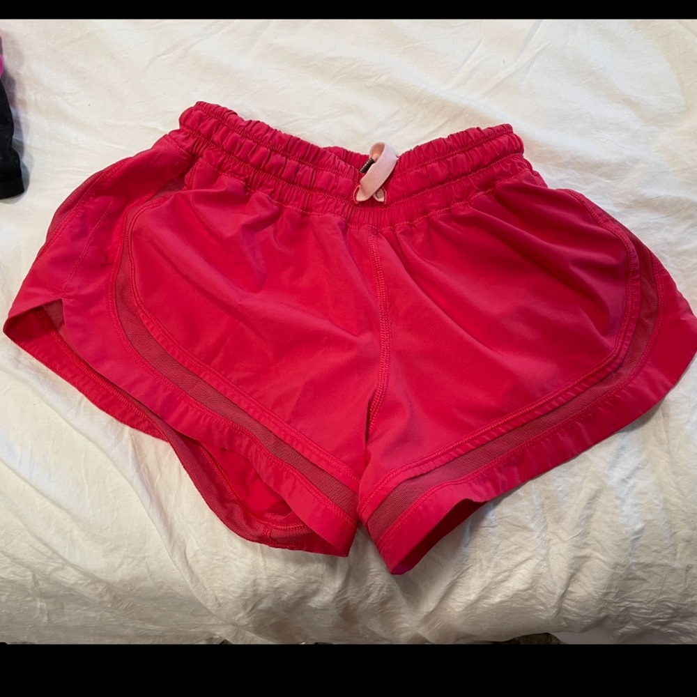 Lululemon x Athleta Pink Hotty Hot Shorts